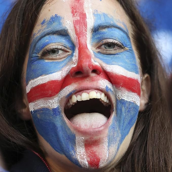 MEICOLY Blue Face Body Paint Stick(1.06 Oz), Scary Clown Blue Makeup Face Paint,Blue Eye Black Baseball,Body Paint for Halloween Special Effects Smurf Mystique Cosplay Avatar SFX Makeup