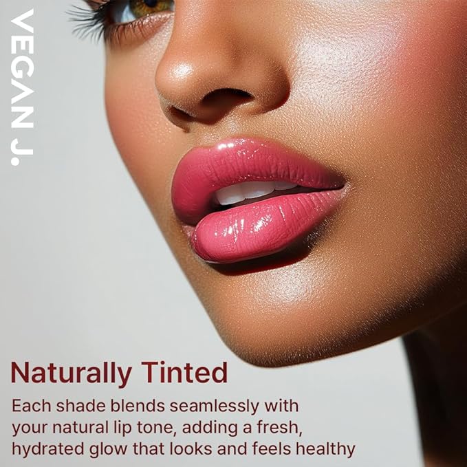 Lip Balm – Long-Lasting Hydration with Natural Color – Korean Beauty, Oasis Plant Complex, Silicone-Free, Vegan & Cruelty-Free Lip Care (002 Blush Pink)