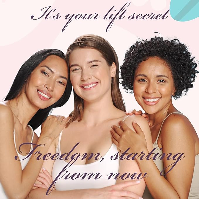 Boob Tape Breast Lift Tape for Large Breasts with 2 Pcs Nipple Covers Invisible Boobtape for A-G Cup(Beige,3 in)