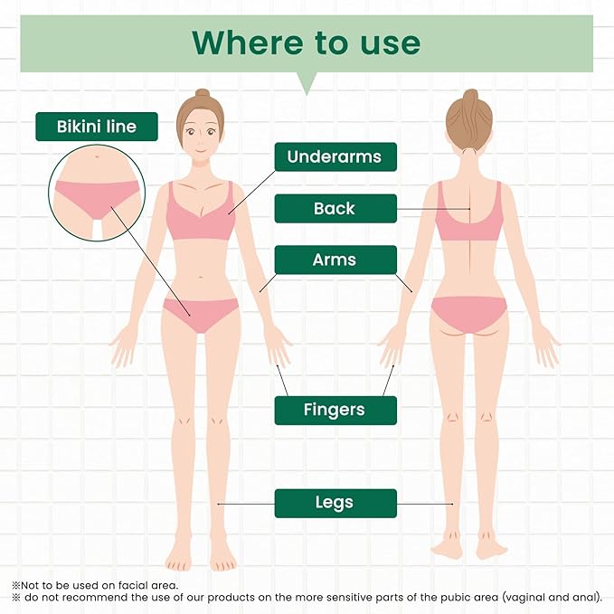 Hair Removal Cream for Women with Pineapple and Soymilk, Made in Japan (8.1 OZ / 230g) 2pcs.