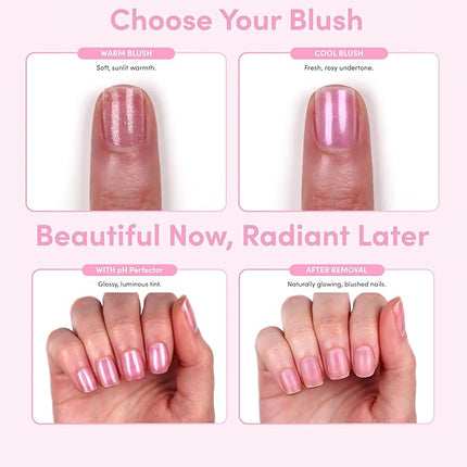 Orly pH Perfector Revitalizing Nail Tint | Color & Care for Perfectly Flushed Blush Nails Unique to You | Infused with vitamin C & E for Stronger, Healthier Nails (Warm Blush)