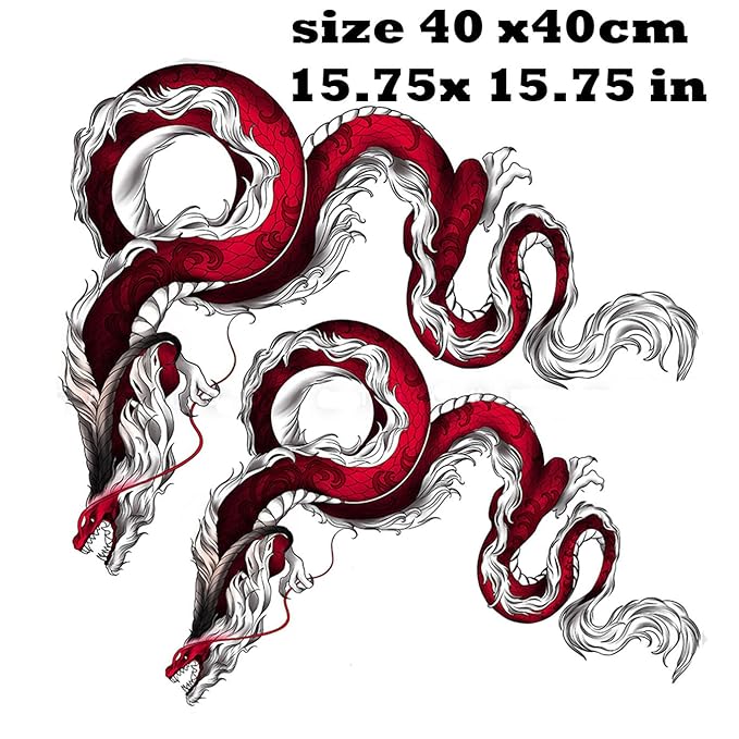 Large Temporary Tattoos Women Temporary Neck Tattoos Temporary Realistic Flower Chest Tattoo for Adults (Temporary Tattoos Sticker 27)