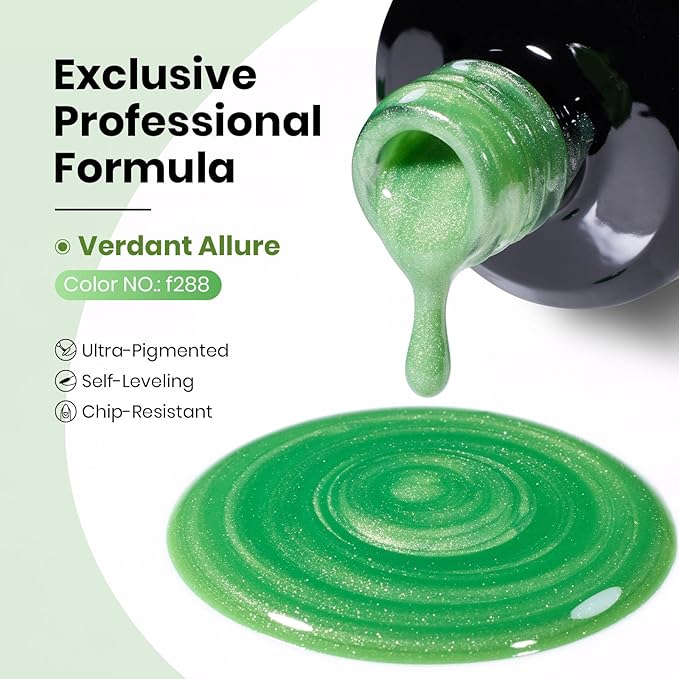 Beetles Green Cat Eye Gel Polish, 15ML Light Green Glass Cat Eye Glitter Gel Polish with Magnet Shimmer Translucent Sheer Color Soak Off UV Lunar Gleam Series French Nail Art Gift for Women