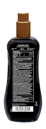 Australian Gold SPF 15 Spray Gel Bronzer, 16 Fl Oz, (Pack of 2)