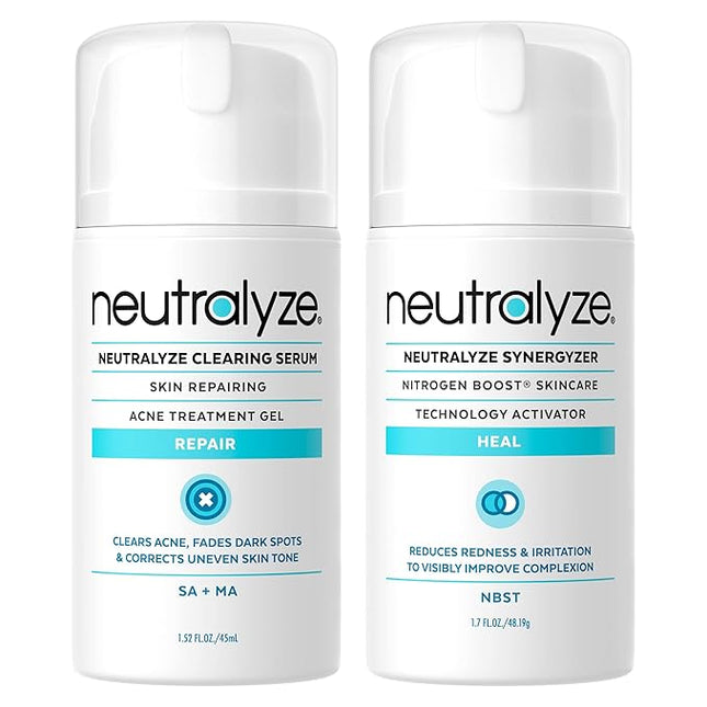 Neutralyze Moderate To Severe Acne Treatment Kit 2.0 (Clearing Serum & Synergyzer)