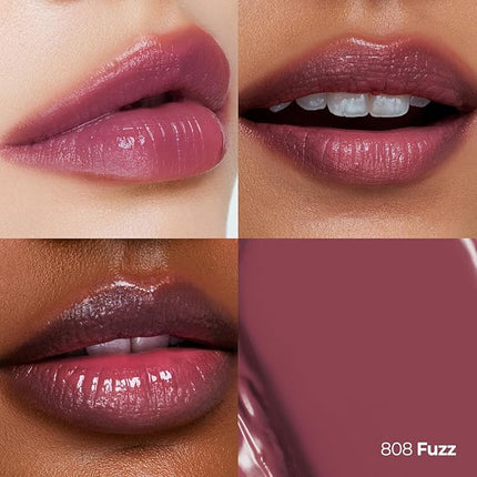 Laka Devil Lip, 3.7g/0.13oz, Vivid color Lipstick, Long-Lasting Bold Stian, Hydrating & Melting Glow with Non-Creasing, K-Beauty (#808 Fuzz)