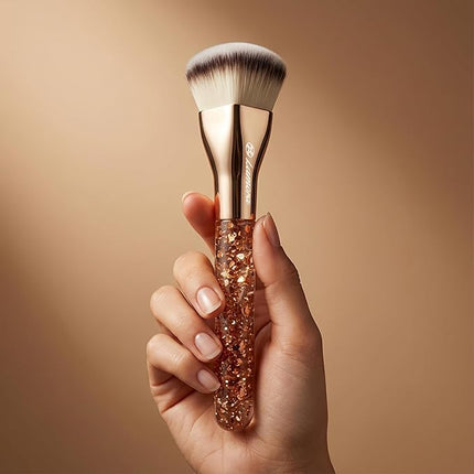 Blending Liquid Makeup Foundation Brush - Kabuki Contour Brush, Face Stippling Brush With Pro Quality Synthetic Dense Bristles For Buffing Mineral Cream, Powder, Blush