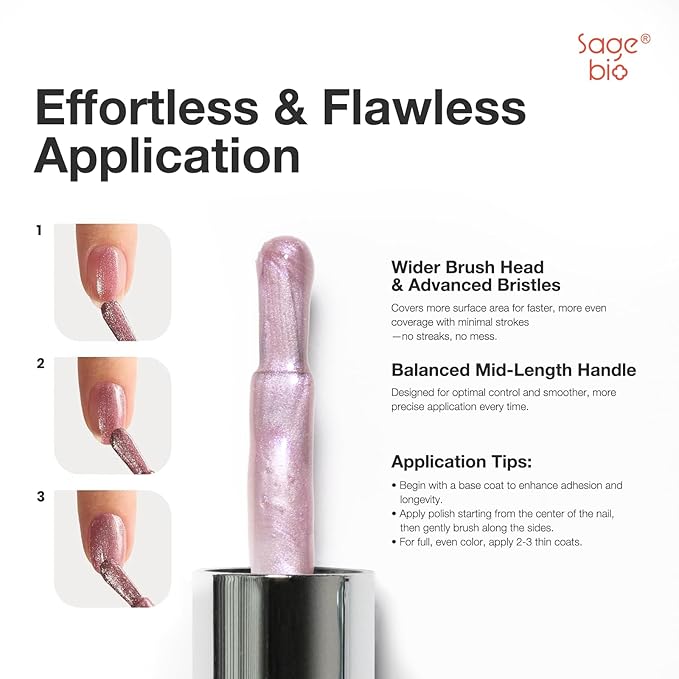 15ml Cat Eye Gel Nail Polish with Magnet Shimmer Glass Bead Effect 03