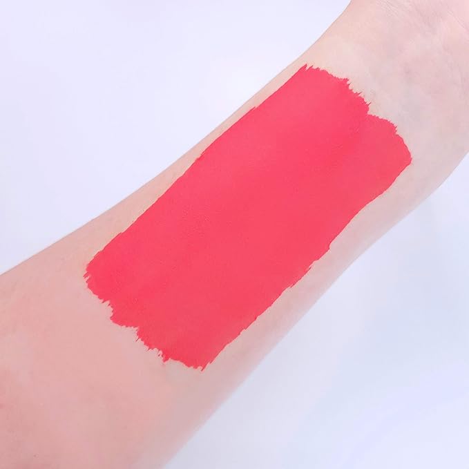 Pro Intense Neon UV Face & Body Paint Cake Pots by Moon Glow - Intense Red - Professional Water Based Face Paint Makeup for Adults, Kids - 1.26oz