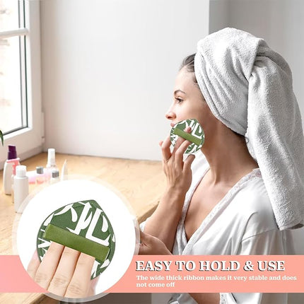 4 PCS Korean Makeup Puff, Soft Makeup Sponges Teardrop Setting Powder Puff Face Cushion Sponge for Foundation Concealer Liquid Cream - Medium