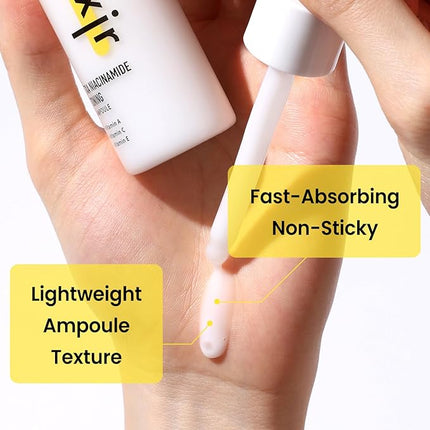 Coxir TXA Niacinamide Toning Ampoule –Tranexamic Acid for Visible Tone & Clarity | Mild, Lightweight Korean Serum with Niacinamide, Cica & Panthenol | Daily Tone-Refining Formula [1.69fl.oz]