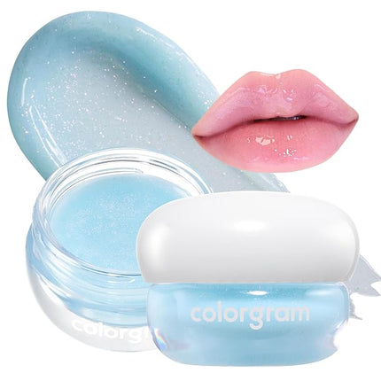 COLORGRAM TINTIN DORY LIP JAM 02 SODA JAM | Pudding Pot Lip Blush | Lip Jam, Hydrating & Plumping Lip Balm with Lightweight, Non-Sticky Formula | Clear Radiance & Semi-Transparent Color