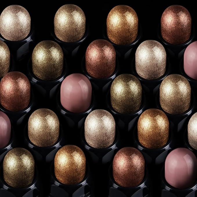 BROWN NEUTRAL Eyeshadow Stick Makeup 6PCS Set, Metallic Shimmer Matte Cream Eye Shadow Eyeliner Brightener Pencil Crayon - BROWN NEUTRAL