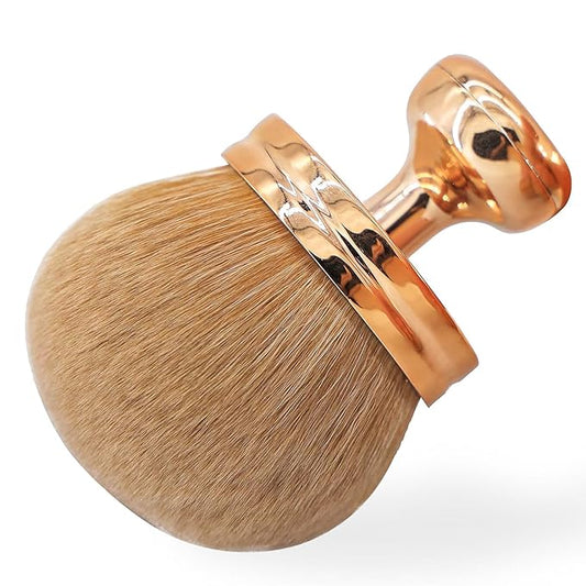 Extra Large Body Makeup Brush For Self Tanner, 3 Inch Self Tanning Blend Brush Kabuki Brush For Bronzers, Large Self Tanning Brushs for Face and Body Makeup Brush Application