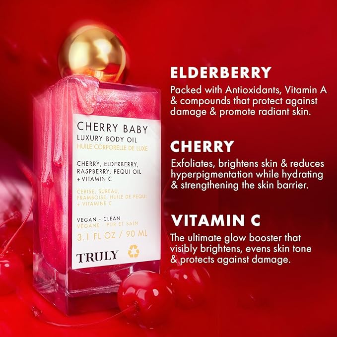 Truly Cherry Baby Luxury Body Oil