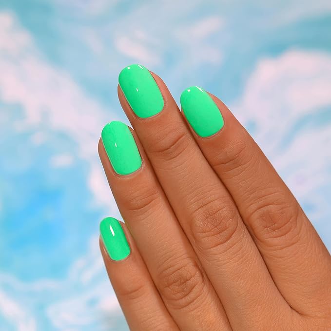 ILNP Bottoms Up - Vivid Seafoam Green Cream Nail Polish