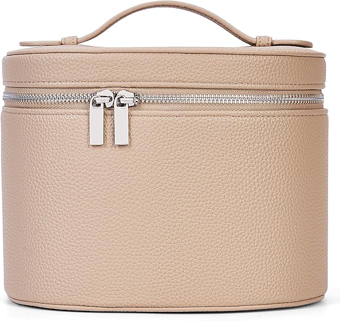 YFGBCX Makeup Bag Vanity Case with Removable Divider Travel Toiletry Bag Portable Cosmetic Bag Makeup Organizer Case