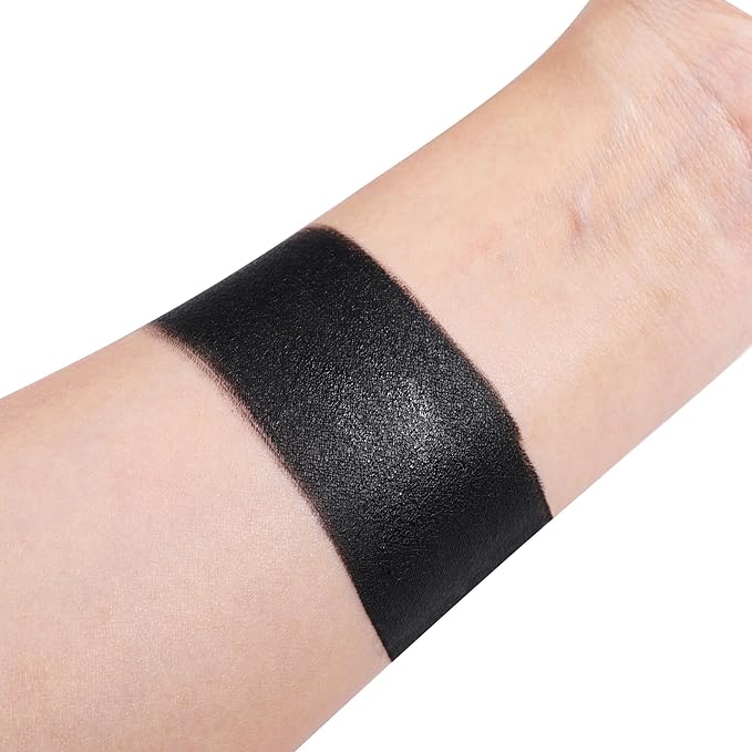 Black Face Paint, Water Based Full Body Paint Halloween Makeup,Cream Face Paint & Body Paint For Adults Skull Joker Vampire Skeleton SFX Cosplay Costumes 1.2 fl oz (35ml)