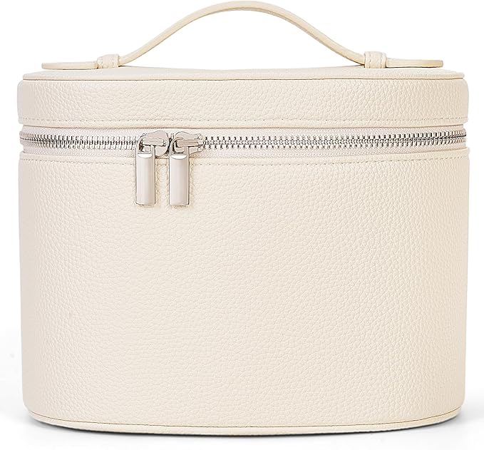 YFGBCX Makeup Bag Vanity Case with Removable Divider Travel Toiletry Bag Portable Cosmetic Bag Makeup Organizer Case