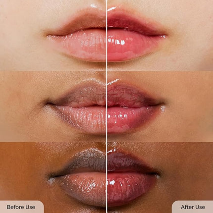 Laka Fruity Lip Glotioner, 10ml/0.33 fl.oz, Lip Gloss with High Shine Vivid Colors, Jelly tip for Hygienic & Easy Application, K-Beauty (#701 Dolly)