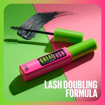 Maybelline Great Lash Clear Mascara, Conditioning Formula for Lashes and Eyebrows for a Natural Eye Makeup Look, 2 Count