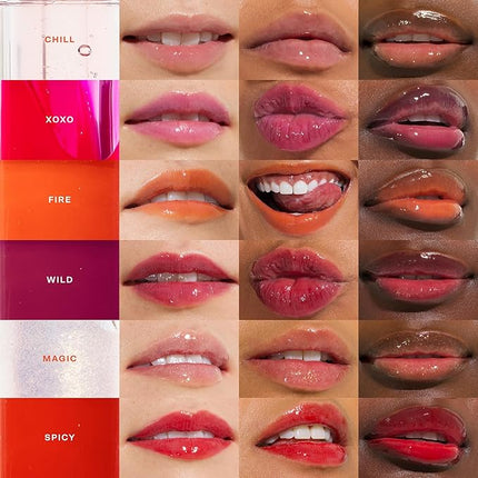 Tower 28 ShineOn Milky Lip Jelly, ALMOND, Non-Sticky, Hydrating Vegan Lip Gloss in Milky Chocolate, Apricot and Raspberry Seed Oil, Moisturizing, Clean, Cruelty Free