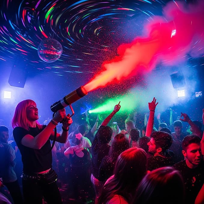 milo UV Neon Red Washable Party Paint | 5 Gallon Bucket | Bulk Fluorescent Party Paint for Rave, Events, Concerts | Glows UV in Black Light | Made in USA | Safe for Skin, Washable, and Non Toxic