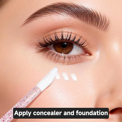 100PCS Glitter Crystal Lip Brush, Disposable Lip Brushes Lip Gloss Applicators Lipstick Gloss Wands Applicator Perfect Makeup Tool Kits (Multi-colored)