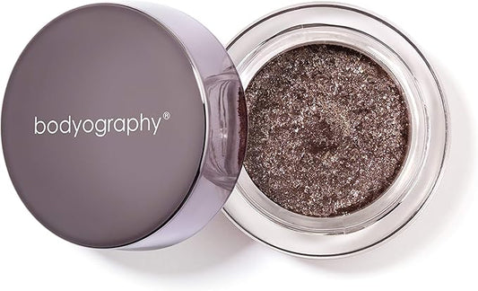 Bodyography Glitter Pigment - Caviar Smoky Brown for Women - 0.105 oz Eye Shadow