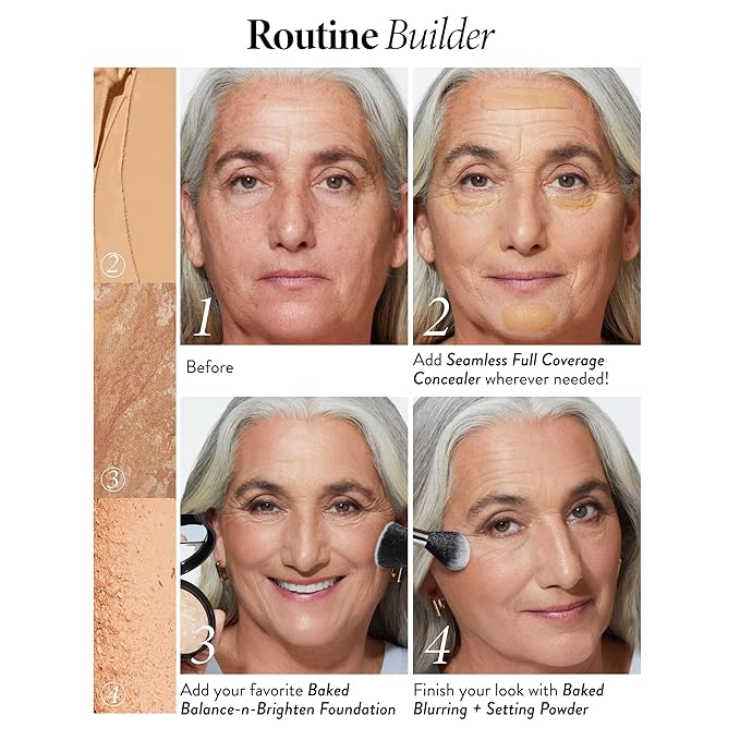 LAURA GELLER NEW YORK Seamless Finish Full Coverage Concealer, Deep