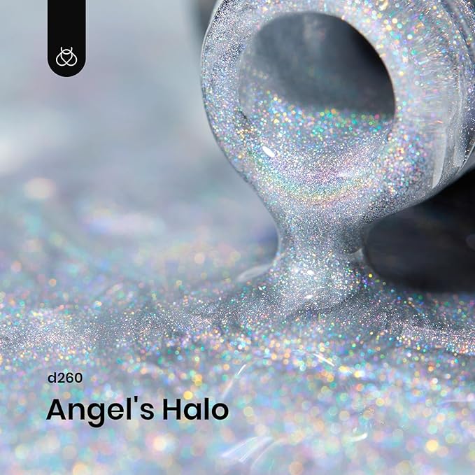 Beetles Rainbow Holographic Cat Eye Gel Nail Polish, 15ml, Magnet Stick, Soak Off, Uv Nail Shimmer, Velvet, French Nail Art Design, Gift for Women