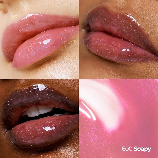 Laka Maxi Glayer Tint 3.8g/0.13oz, Glass Layer of Gloss, Ultra Glow & Vivid Layerable Pigments, High Shine Lip Oil, K-Beauty (#600 Soapy)