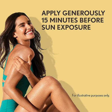 Aveeno Protect + Hydrate Moisturizing Body Sunscreen Lotion with Broad Spectrum SPF 60 & Prebiotic Oat, Weightless & Refreshing Feel, Paraben-Free, Oil-Free, Oxybenzone-Free, 3.0 fl. oz | Moisturizing, Body, Prebiotic Oat, Weightless, Refreshing Feel