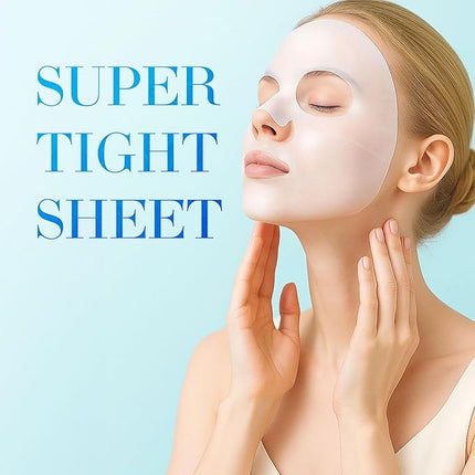 IL DEEPURE Rebirth Biocellulose Face Mask, Vegan, Moisturizing and Firming, Improves Skin Texture with Patented Coconut Sheet. Korean Skin Care (Set of 5 Sheet Masks)