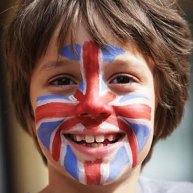 MEICOLY Devil Red Face Body Paint Stick (1.06 Oz),Sweatproof Waterproof Face Piant for Clown Joker Demon Vampire Spiderman Halloween Makeup,Cream Blendable Full Body Paint,Red Eye Black Stick