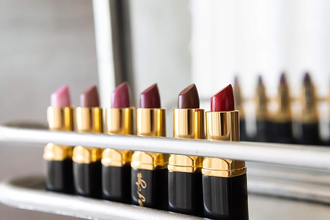 Essence Of Argan Dark Brown Lipstick for Cracked & Dry Lips - 100% Organic Argan & Jojoba Oil, Shea Butter & Aloe Vera - Hydrating & Deep Moisturizing Chocolate Brown Long Lasting Lipstick for Women