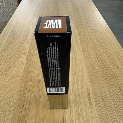 MAKE Beauty Diffusion Dew Skin Tint – Lightweight, Radiant-Finish Complexion Tint with Niacinamide and Adenosine – Honey 07 – Sheer to Medium Coverage