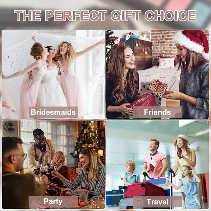 15 Sets Travel Size Makeup Brushes Set Mini Face Make up Brushes Brushes Bag for Makeup Party Favors Wedding Bridal Shower Favors Bridesmaid Gift Bachelorette Party Gift (lvory Beige, 15pc)