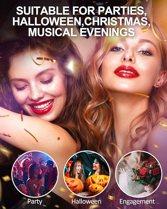 Face Glitter Freckles, Gold Tattoo Makeup Patches, Stardust Speckles Sparkle Beauty Waterproof Fake Freckle for Holiday Dance Music Party Makeup - 10 Count