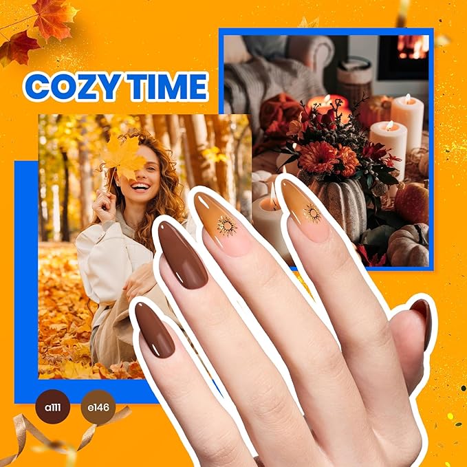 Beetles Gel Nail Polish Kit with U V Light - 53 Pcs Emotional Spectrum Pro 32 Colors Gel Nail Kit with Base &Matte &Glossy Top Coat and Tools Decoration Manicure Set Soak Off Gifts for Women Girls