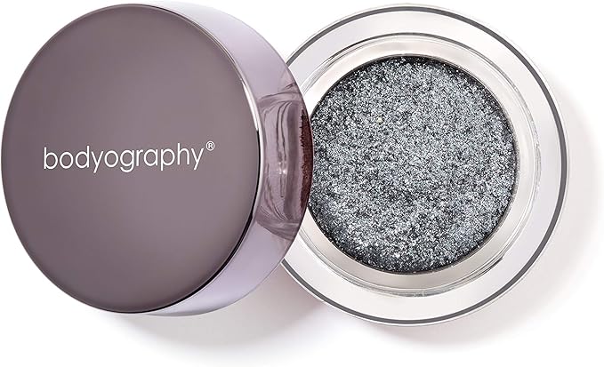 Bodyography Glitter Pigment - Soiree Gun Metal Gray for Women - 0.105 oz Eye Shadow