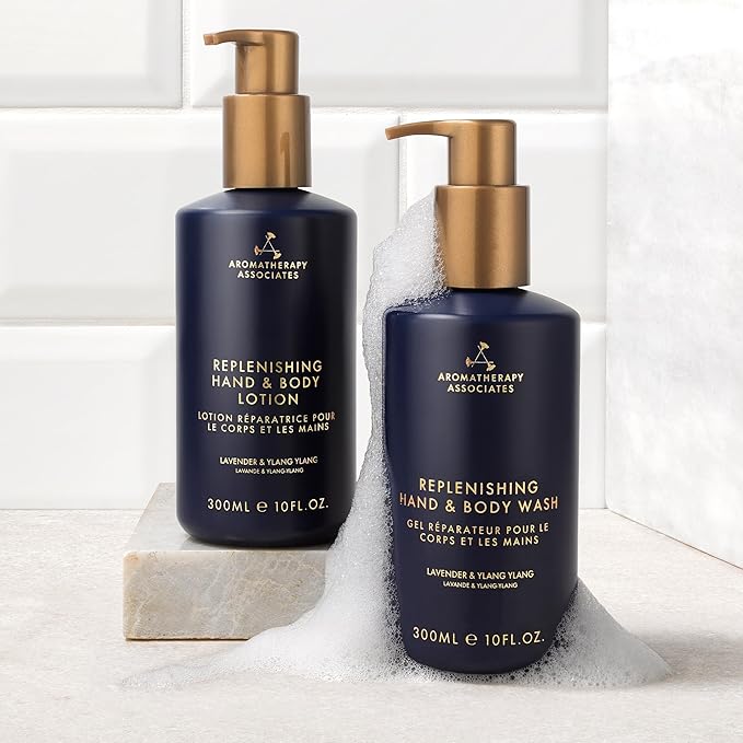 Aromatherapy Associates Balance Replenishing Shampoo, Hydrating Shampoo for Women and Men, Daily Hair Care for Oily Hair or Dry, 10 fl. oz.