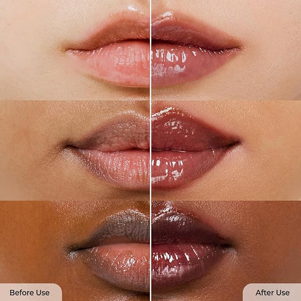 Laka Maxi Glayer Tint 3.8g/0.13oz, Glass Layer of Gloss, Ultra Glow & Vivid Layerable Pigments, High Shine Lip Oil, K-Beauty (#617 Grain)