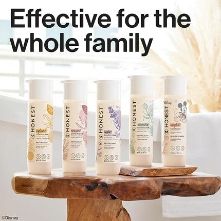 The Honest Company 2-in-1 Cleansing Shampoo Body Wash, Gentle Enough for Baby Dermatologist Tested Tear-free Hypoallergenic Disney’s Mickey Mouse Comfort Sweet Cream 10 fl oz