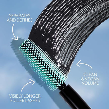 CoverGirl Lash Blast Clean Volume Mascara, Vegan Formula, Volumizing, Smudge-Proof, Black, 1 Count