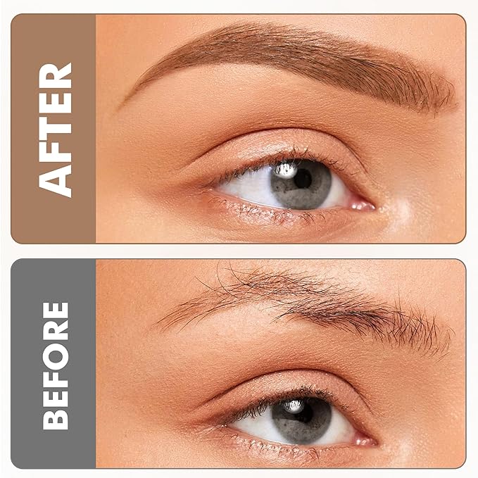 Ultimate Eye Brow Pencils Set for Women, 10Pcs Retractable Double-ended Eyebrow Pen with Brow Brush, Shaping & Filling, Contours, Definers, Fine Tip (01-10Pcs-Black-Retractable Triangle)