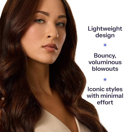 Hot Tools Pro Artist Hot Air Styling Brush | Style, Curl and Touch Ups (1”) Black