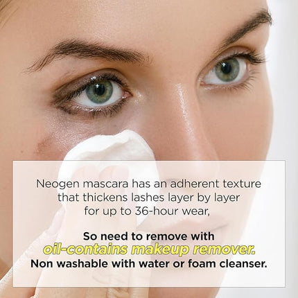 [K-Beauty] Neogen Dermalogy Extra Volume Curl Metal Mascara 0.20 oz | Lash Telescopic Lift Mascara Black Volume and Length Refillable (Volume, Black)