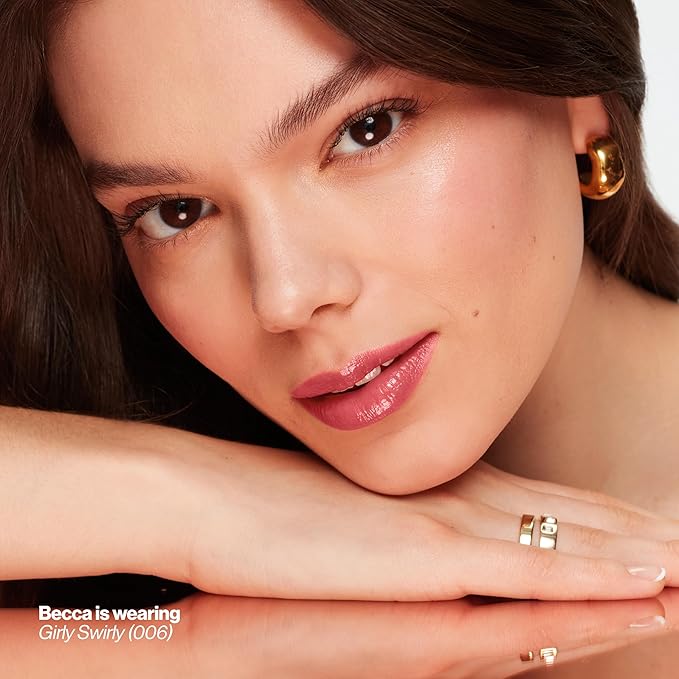 REVLON Super Lustrous Glass Shine Balm, Hydrating Tinted Lipstick, Sheer, Glossy Shiny Finish, 008 Rum Raisin, 0.11 oz