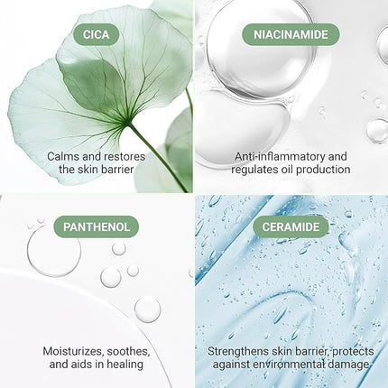 Meebak Cica Redness Solution Cream | Redness Relief for Face | Green Color-Corrector | BB Cream for Sensitive Skin | Green Color Corrector - Fair to Medium Skin